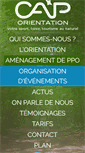 Mobile Screenshot of cap-orientation.com